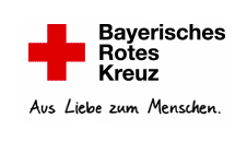 Das Logo des Bayerischen Roten Kreuzes. Ein Klick auf dieses Bild bringt Sie zurück zur Startseite.