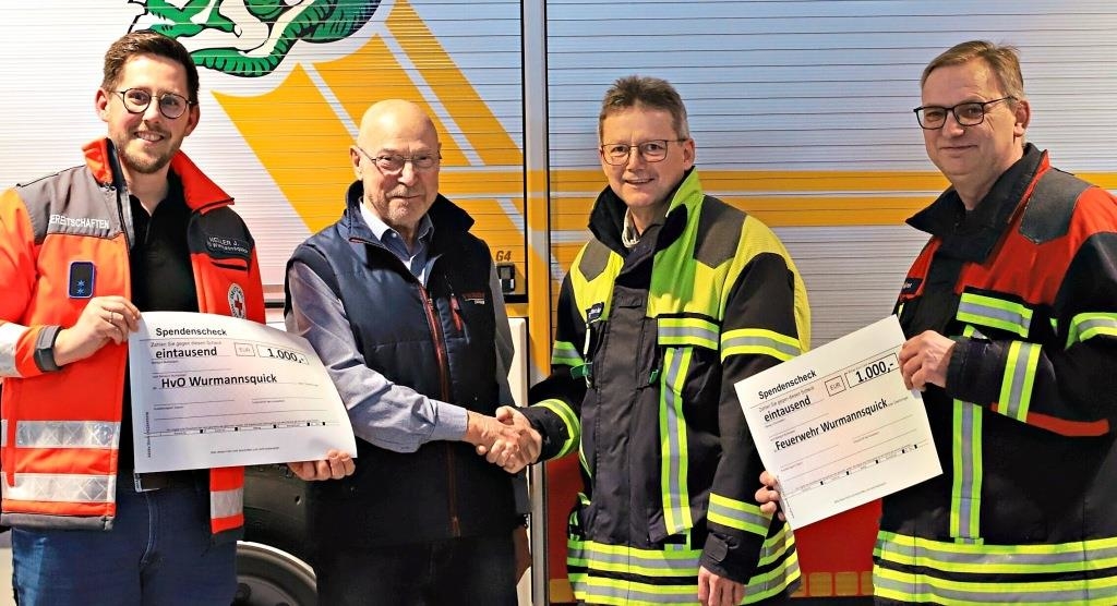 Finanzspritzen für Feuerwehr und Helfer vor Ort