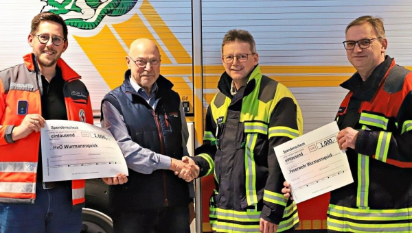 Finanzspritzen für Feuerwehr und Helfer vor Ort