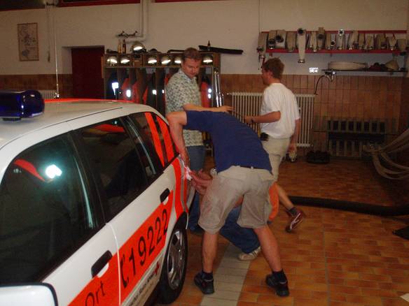Fahrzeugbau 2005 - Erstes Einsatzfahrzeug