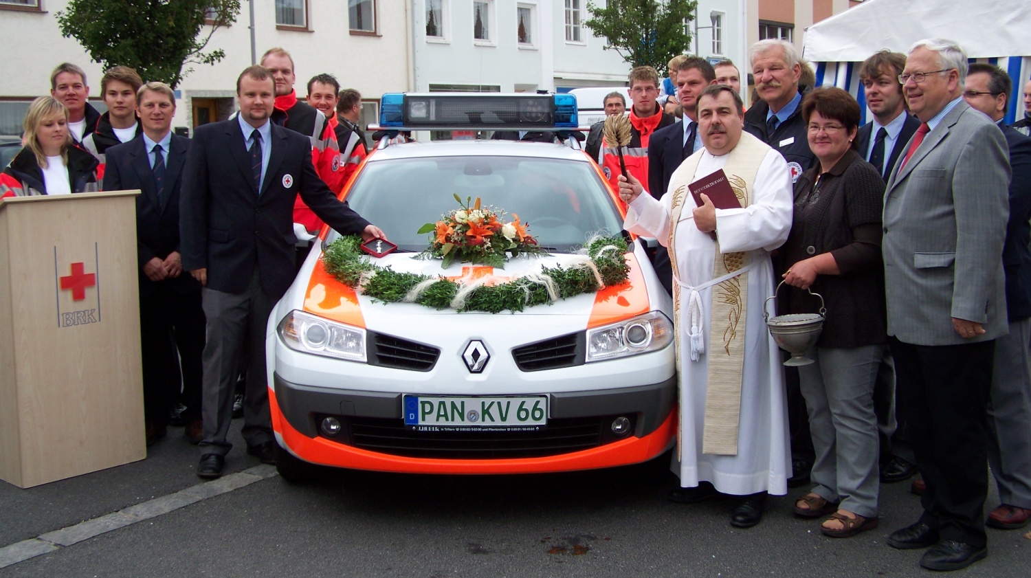 Fahrzeugweihe HvO Wurmannsquick Fahrzeugweihe HvO Wurmannsquick 2011