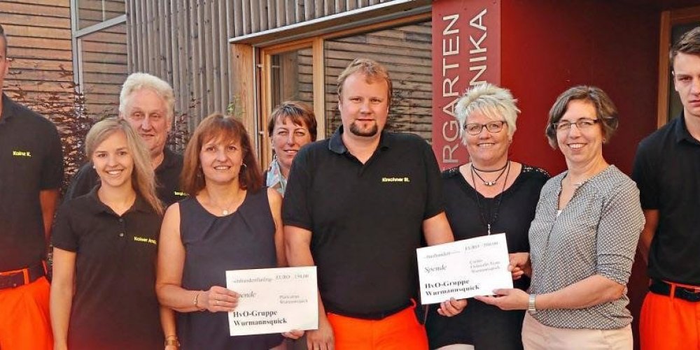 Spendenübergabe der Caritas Juni 2018