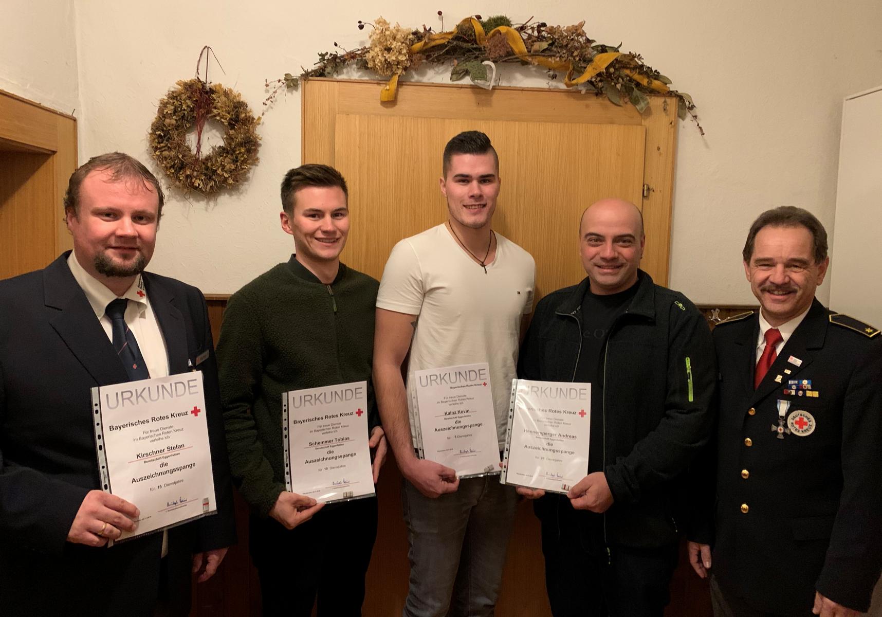 Ehrung langjähriger Mitglieder