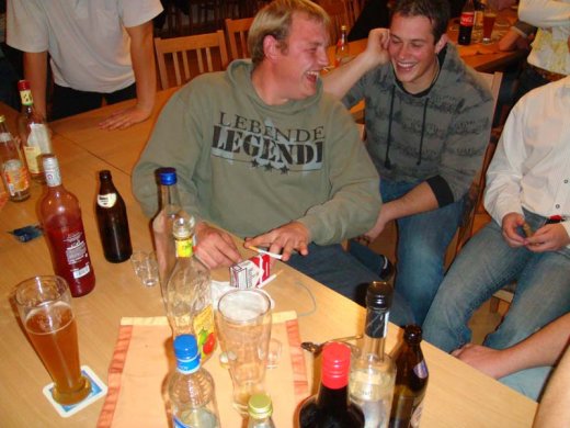 HvO Feier 2009 mit Bereitschaft Gankofen-Massing