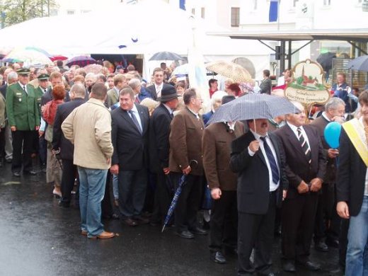 Marktplatzweinweihung Wurmannsquick 2005