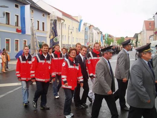 Marktplatzweinweihung Wurmannsquick 2005